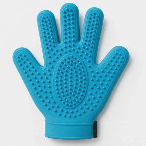 Soft Rubber Pet Bathing Glove For Deep Lathering And Skin Scrubbing During Shampooing Session