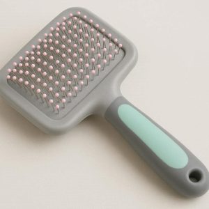 Grooming Slicker Brush For Small Puppies And Kittens With Extra Soft Protective Tips For Comfort